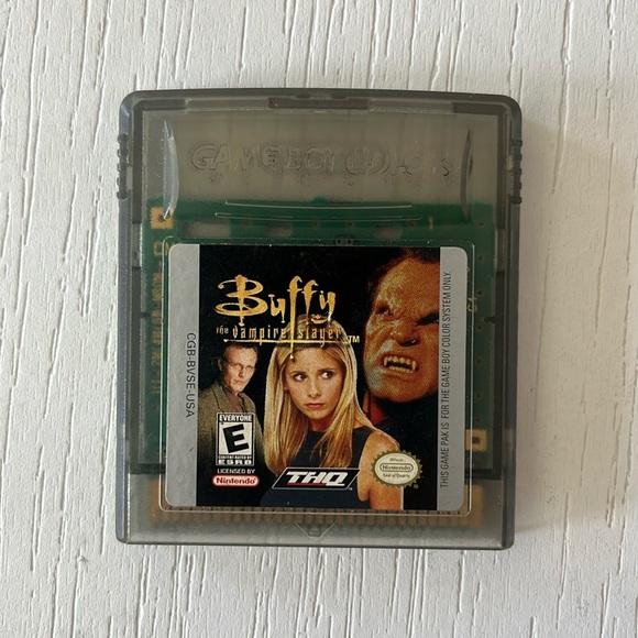 Nintendo Gameboy Color Buffy The Vampire Slayer game - Picture 1 of 5
